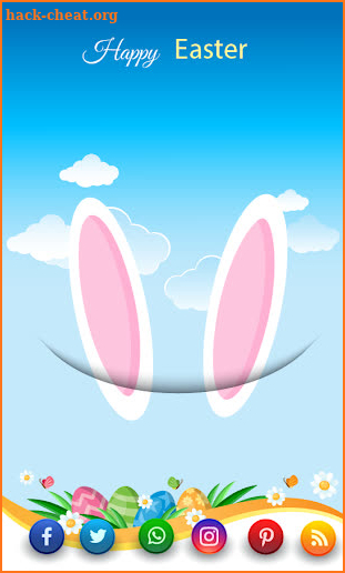 Happy easter stickers screenshot