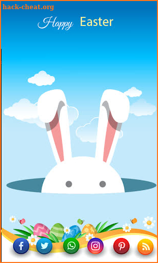 Happy easter stickers screenshot