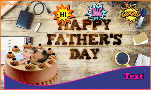 Happy Father's Day Cake Frames screenshot