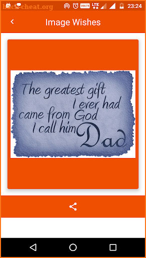 Happy Father's Day Images SMS screenshot