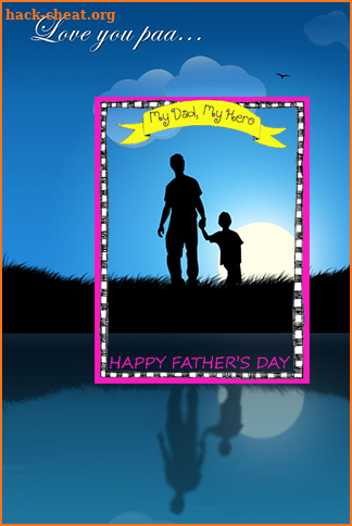 Happy Father's Day Photo Frame screenshot