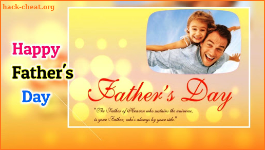 Happy Father's Day Photo Frames Cards 2020 screenshot