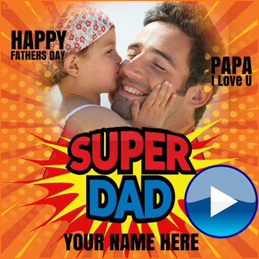 Happy Father's Day Video Maker screenshot