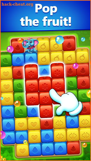 Happy Fruits Bomb - Cube Blast screenshot