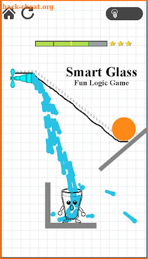 Happy Glass - Draw A Line: Happy Fun Game screenshot