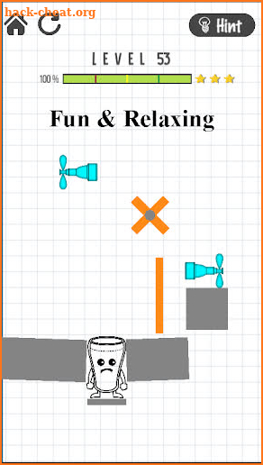 Happy Glass - Draw A Line: Happy Fun Game screenshot