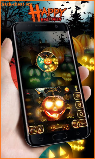 Happy Halloween GO Keyboard Theme screenshot