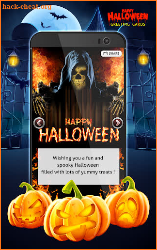 Happy Halloween Greeting Cards screenshot