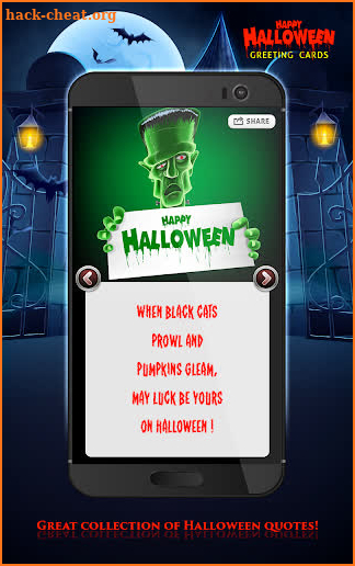 Happy Halloween Greeting Cards screenshot