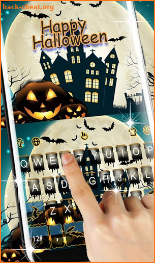 Happy Halloween Keyboard Theme screenshot