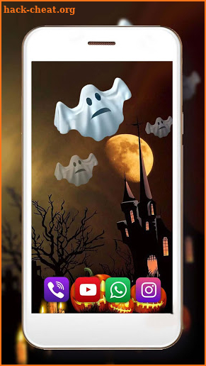 Happy Halloween live wallpaper screenshot