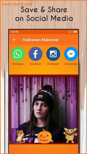 Happy Halloween Makeover - Halloween Salon screenshot