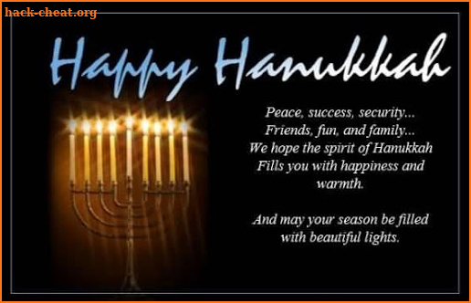 Happy Hanukkah Greetings screenshot