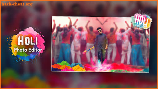 Happy Holi Photo Editor screenshot