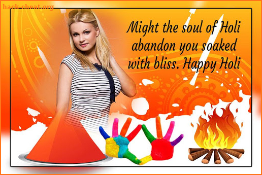 Happy Holi Photo Frame 2021 screenshot