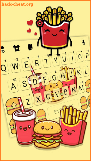 Happy Junky Keyboard Background screenshot