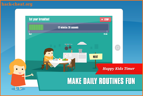 Happy Kids Timer – Morning education game for kids screenshot