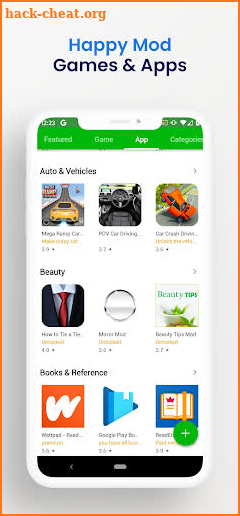 Happy Mod apps & Games : Tips screenshot