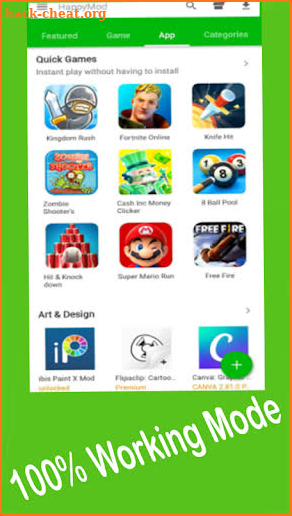 Happy Mod Apps Manager - happyMods  guide Advide screenshot