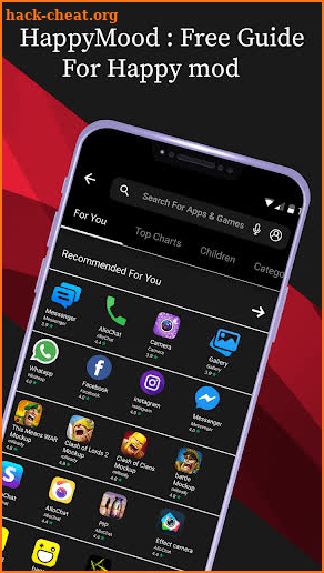 Happy Mod -  Mod Happy Apps Guide HD screenshot
