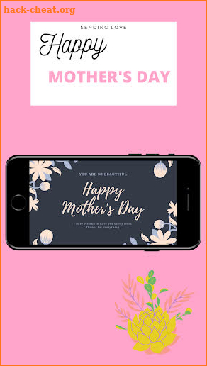 Happy Mother's Day CARD screenshot