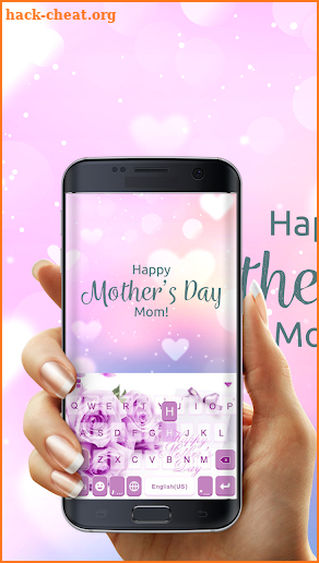 Happy Mother's Day Free Emoji Theme screenshot