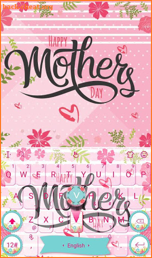 Happy Mothers Day Keyboard Theme screenshot