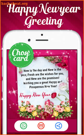 Happy New Year 2021 Greetings screenshot