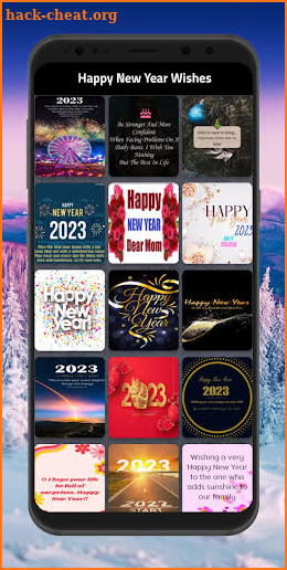 Happy new year 2023 wallpaper screenshot