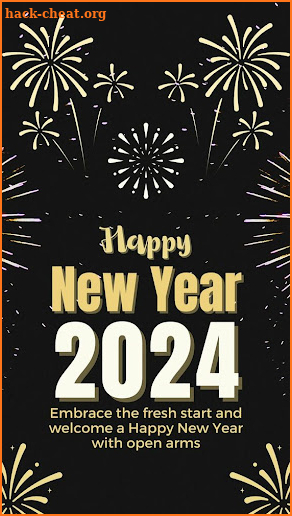 Happy New Year 2024 screenshot