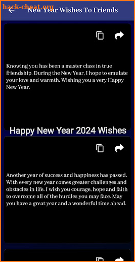 Happy New Year / 2024 Wishes screenshot