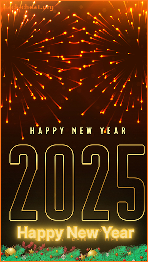 Happy New Year : 2025 screenshot