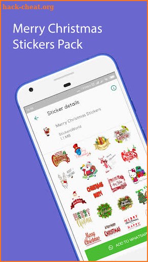 Happy New Year, Christmas Stickers for WhatsApp screenshot