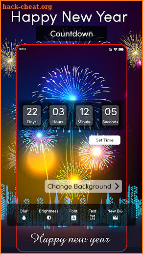 Happy New Year Countdown 2021 screenshot