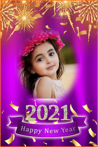 Happy New Year Frame Maker 2021 screenshot