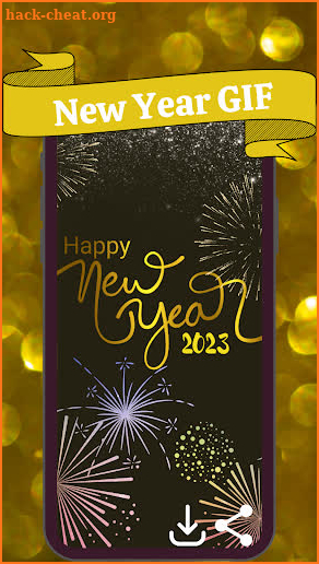 happy new year gif 2023 screenshot