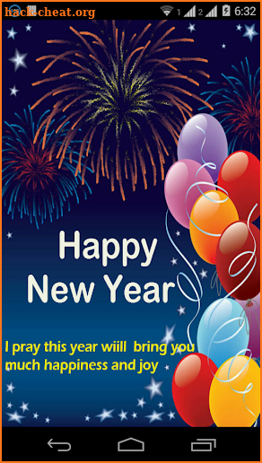 Happy New Year Greetings screenshot