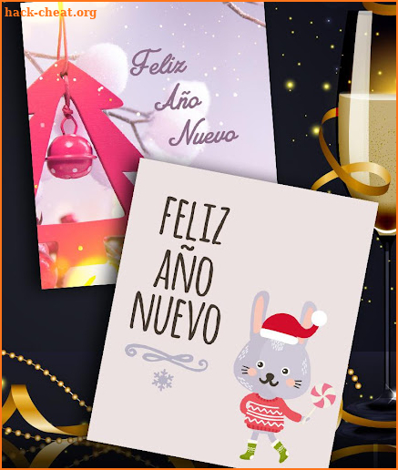 Happy New Year Greetings in Spanish screenshot