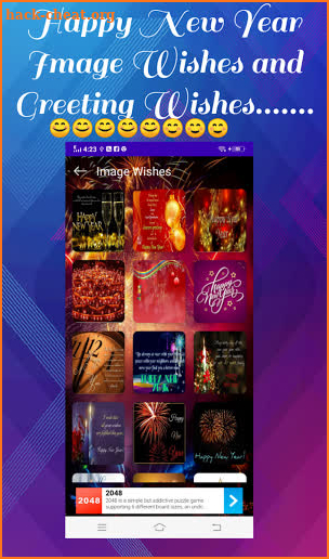 Happy New Year Greetings Wishes  & GIF Wishes screenshot