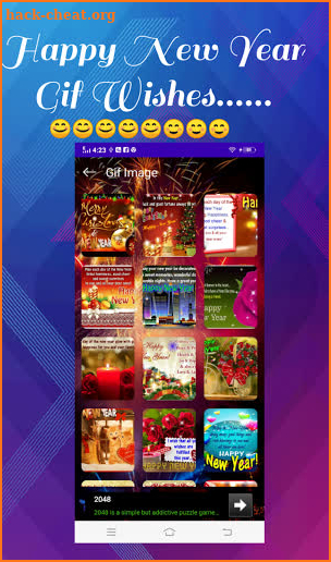 Happy New Year Greetings Wishes  & GIF Wishes screenshot