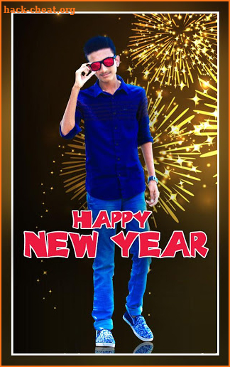 Happy New Year Photo Editor screenshot