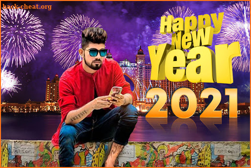 Happy New Year Photo Editor 2021 : Photo Frame screenshot