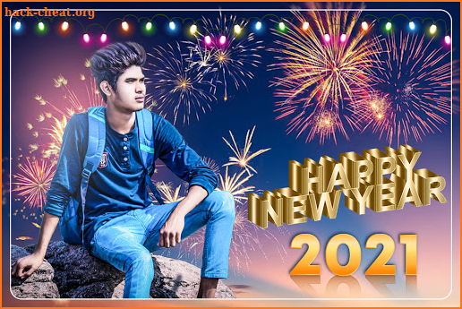 Happy New Year Photo Editor 2021 : Photo Frame screenshot