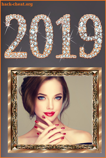 Happy new year photo frame 2019 screenshot