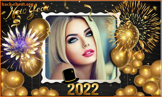 Happy new year photo frame 2022 screenshot