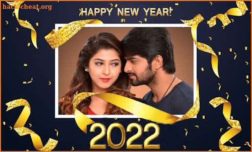 Happy new year photo frame 2022 screenshot