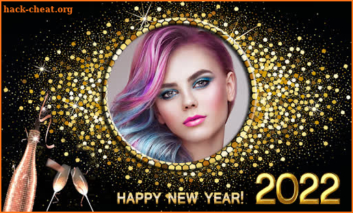 Happy New year photo frame 2022 screenshot