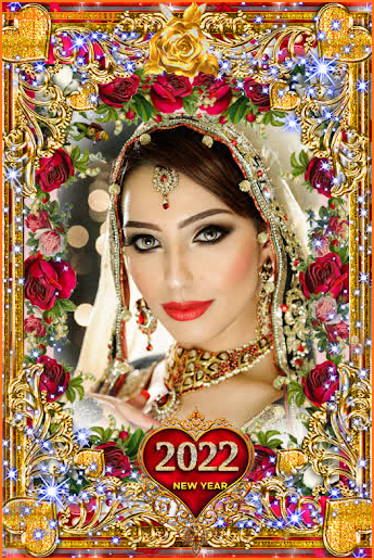 Happy new year photo frame 2022 screenshot