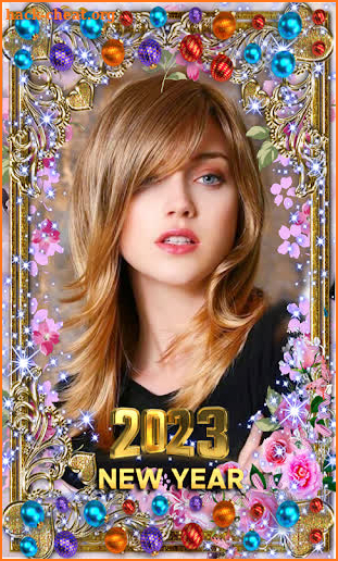 Happy New Year Photo Frame screenshot