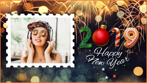 Happy New Year Photo Frames 2019 : New Year Wishes screenshot